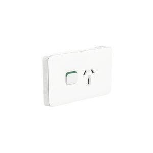 Iconic Skin Socket Horiz Sgle 15A 250V VW