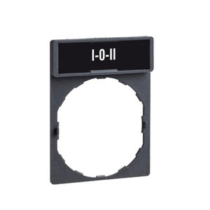 Schneider Legend & holder  I-O-II