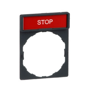 Schneider Legend & holder  STOP