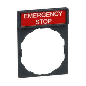 Schneider Legend & holder EMERGENCY STOP