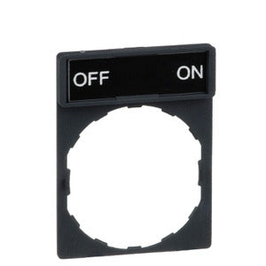 Schneider Legend & holder  OFF-ON