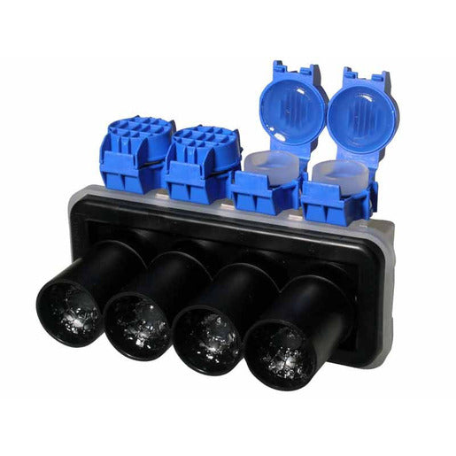 Raychem GELPORT 4-PORT 16-250MM2 SUBMERS BLUE 5-1899241-8