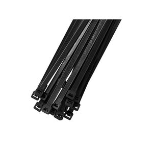 Utilux 1000PKT CABLE TIE BLACK 200X4.6MM
