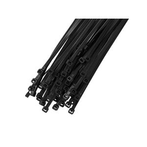Utilux 1000PKT CABLE TIE BLACK 300X4.8MM