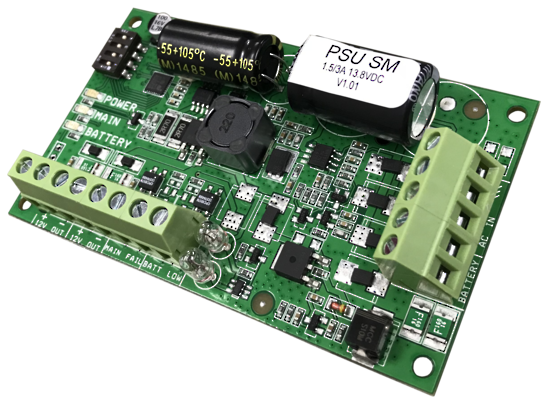 Arrowhead 12VDC 1.6/3Amp Selectable Power Supply Board 15-24V Input