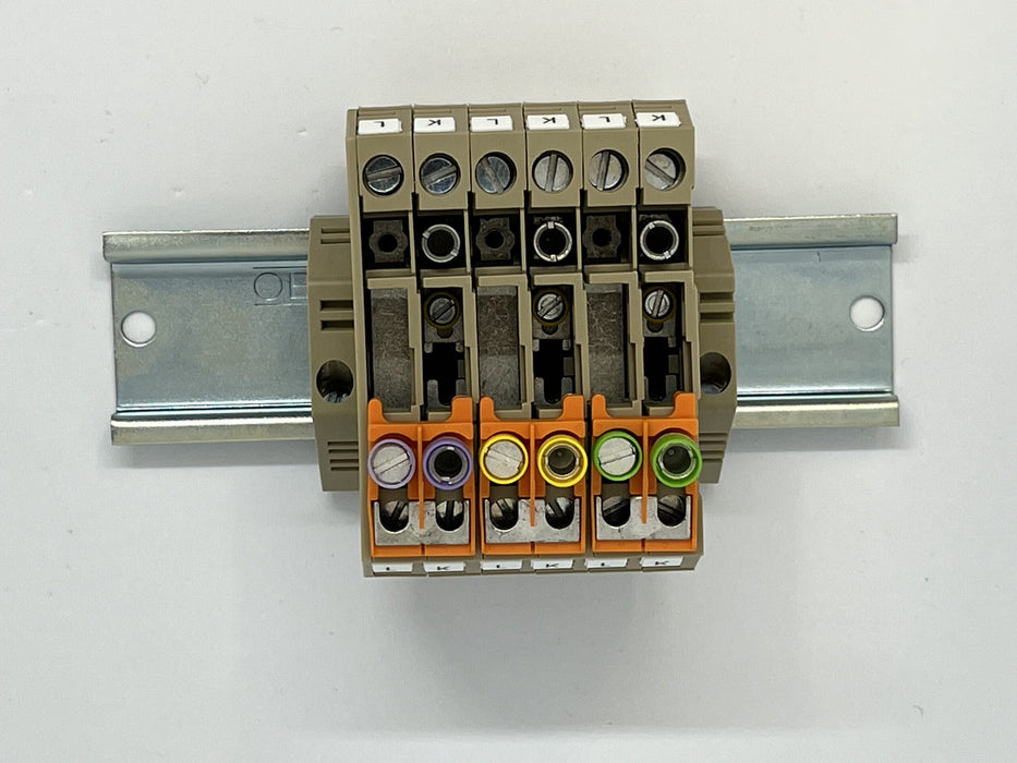 Conta-Clip PTK Test Terminal Block Set - 3 Phase CT