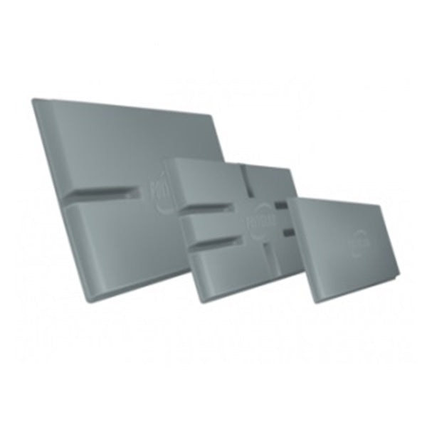 Polyslab PS465 465 x 885 x 51mm Medium Plastic Airconditioner Base
