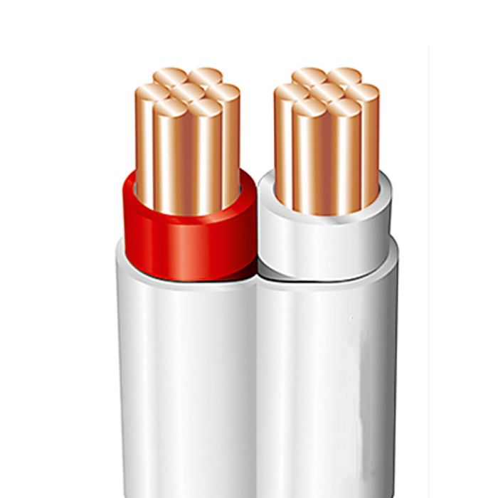 Prysmian 20199992 1.0mm TPS Twin Red/White Wh Sheath Cable