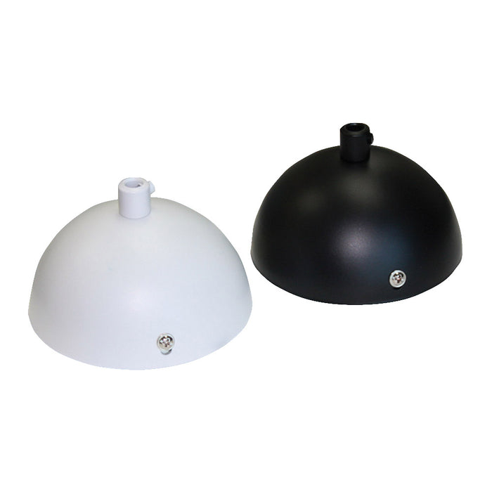 PROLUX BASE SURFACE MOUNT SPOT OR PENDANT WHITE 100 DIA