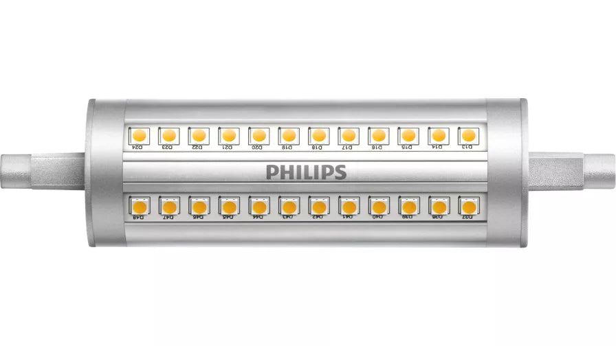 Philips 929001353679 CorePro LED Linear R7S14-120W R7S 118mm 830 Dimmable  929001353679 929001353679 R7SLED14WW 929001353679