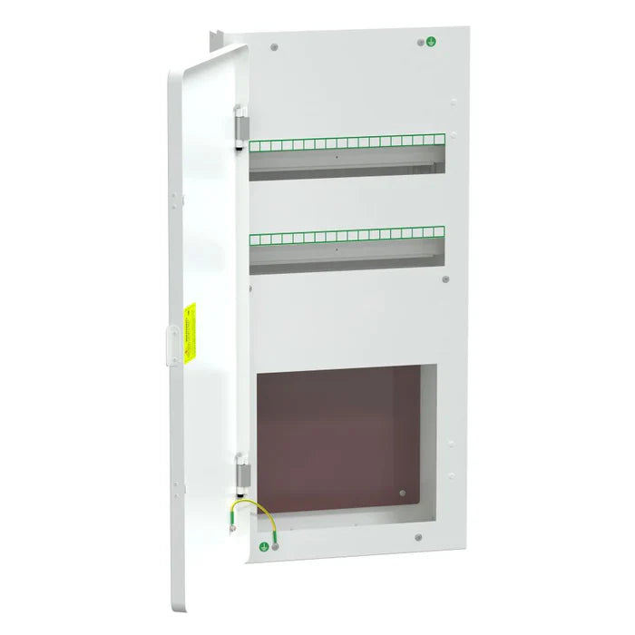 Schneider Electric Resi9 MB 2 Rows 18 Modules Deep Flush