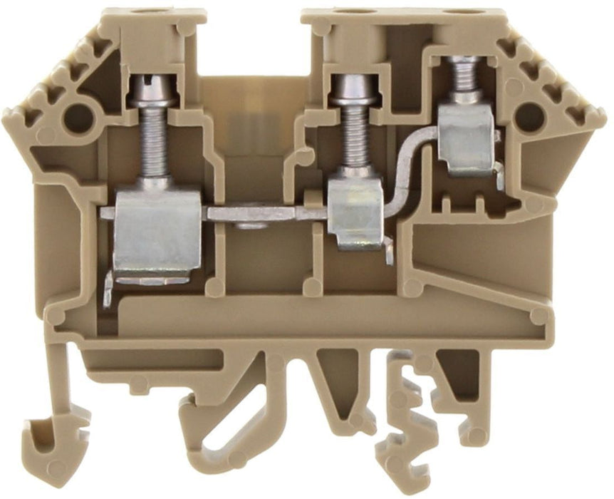 Conta-Clip Dual Connection 4mm Terminal Block - 1/2 configuration