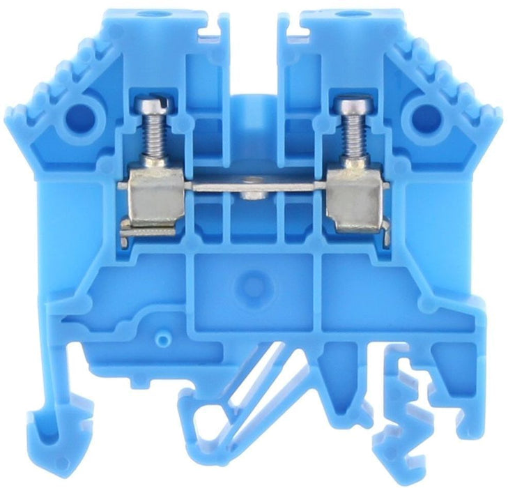 Conta-Clip Single level 2.5mm Terminal Block (Blue)