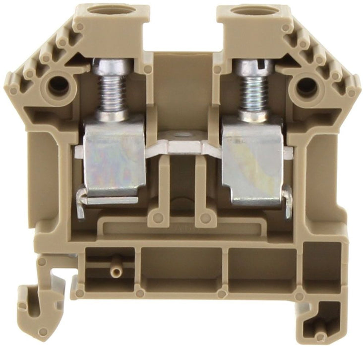 Conta-Clip Single Level 10mm Terminal Block - TS35 DIN Rail only