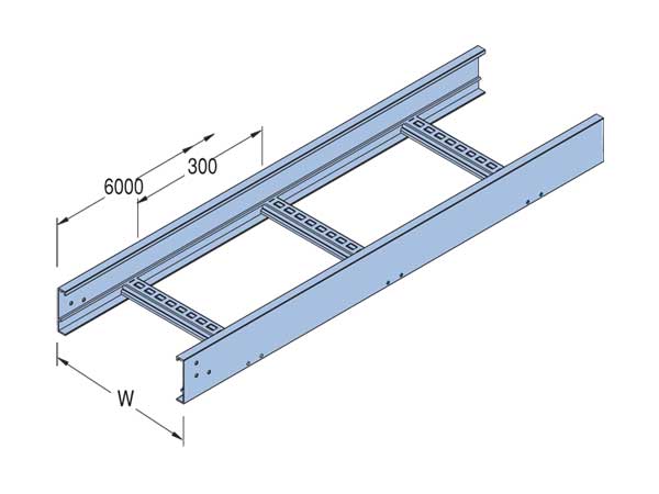 Unistrut 2091679 Cable ladder AL12 300mm
