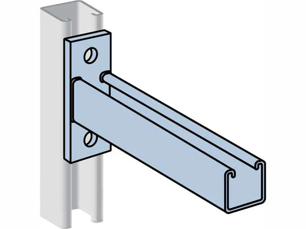 Unistrut 2079463 Bracket Cantilever 700mm Gal H
