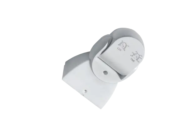 Robus PROTON multi-directional 180 degree PIR, IP54, white