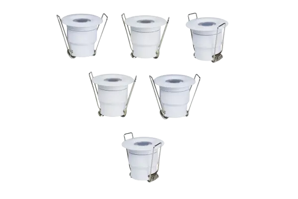 SIXTAR 3W  IP20 DIMMABLE LED MINI DOWNLIGHT 3000K WHITE