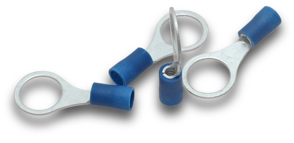 Elecsupp Terminal ring 2.5 10mm Blu 100 — Scott Electrical
