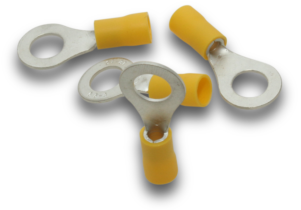 Elecsupp Terminal ring 6.0 8mm Yel S