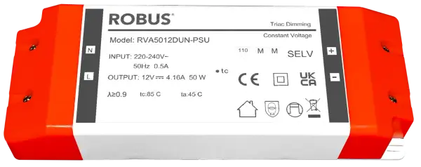 Robus VEGAS 50W, 12V, IP20 driver, triac dimmable