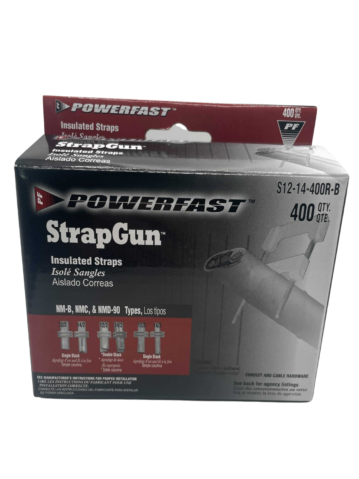 Powerfast Strap gun straps — Scott Electrical