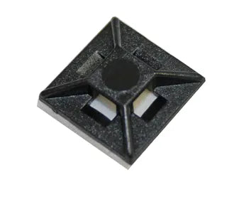 Cabac SELF ADHESIVE MOUNT 20MM X 20MM UV BLACK