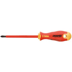 Felo 414 Ergonic Screwdriver Phillips #3 x 150mm Insulated Harden