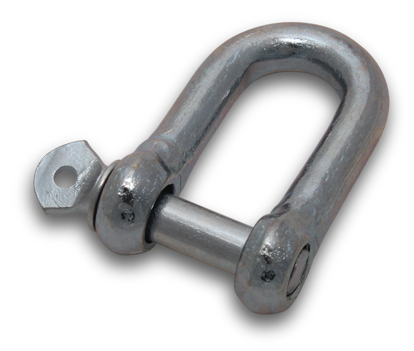 Elecsupp D Shackle 10mm Pin Galv Each