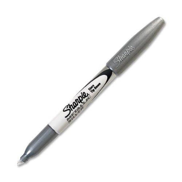 Metallic Fine Point Permanent Marker Silver