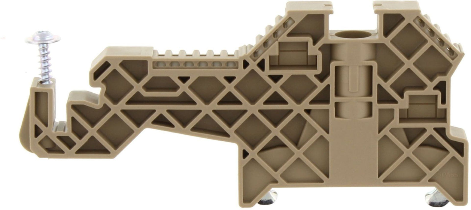 Conta-Clip Busbar Support suitable for 10x3mm Busbar, DIN Rail Mounted,