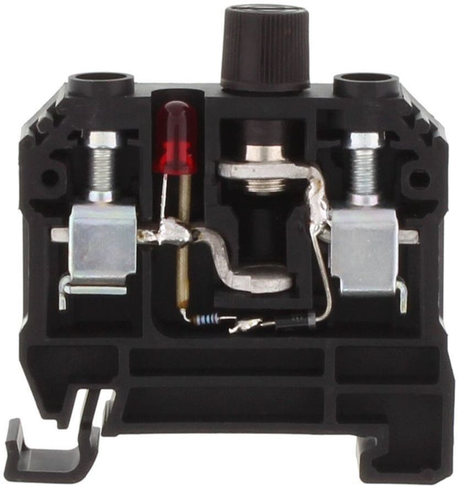 Conta-Clip Fuse Terminal with 24VAC LED Fuse Blow Indication - High Tem