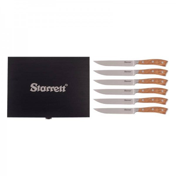 Starrett 6pce Steak Knife Set