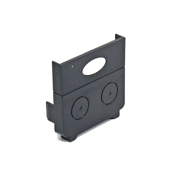 PROLUX LIGHT TRUNKING TRUNKING END CAP BLACK