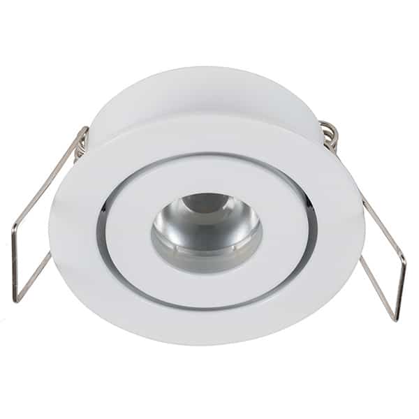 2.2W tilt DL. IC-F. driver not included. 30deg. 4000K. 90CRI. white