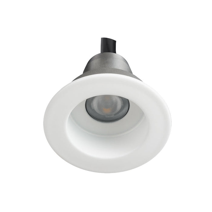 Switch Lighting 2.2W Deep Fixed Mini Light, Spring Mount ,IC-F, IP67, 25deg, 3000K, 80CRI, 700mA (Driver Not Included), 316 Stainless Steel White