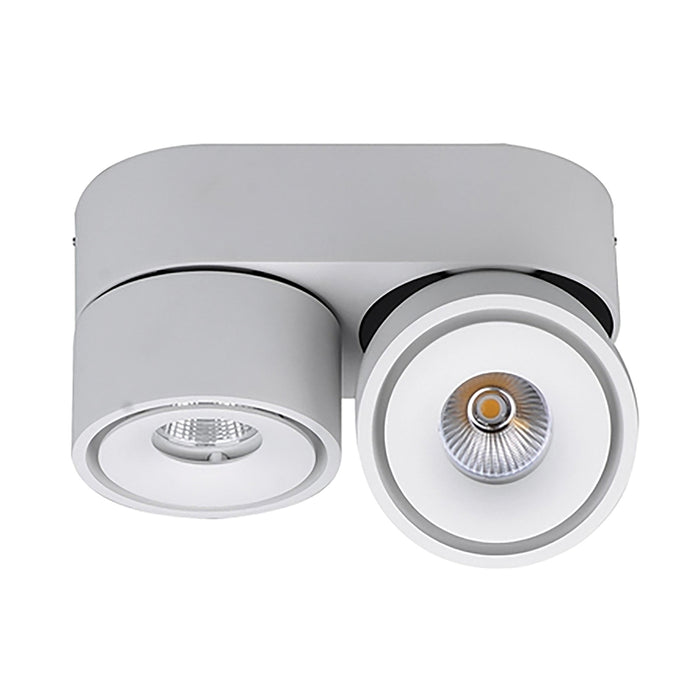 Bijou Led Downlight EUROTECH BIJOU - SURFACE MOUNT DOWNLIGHT WHITE 3000K 230V LED 2 x 8W ...