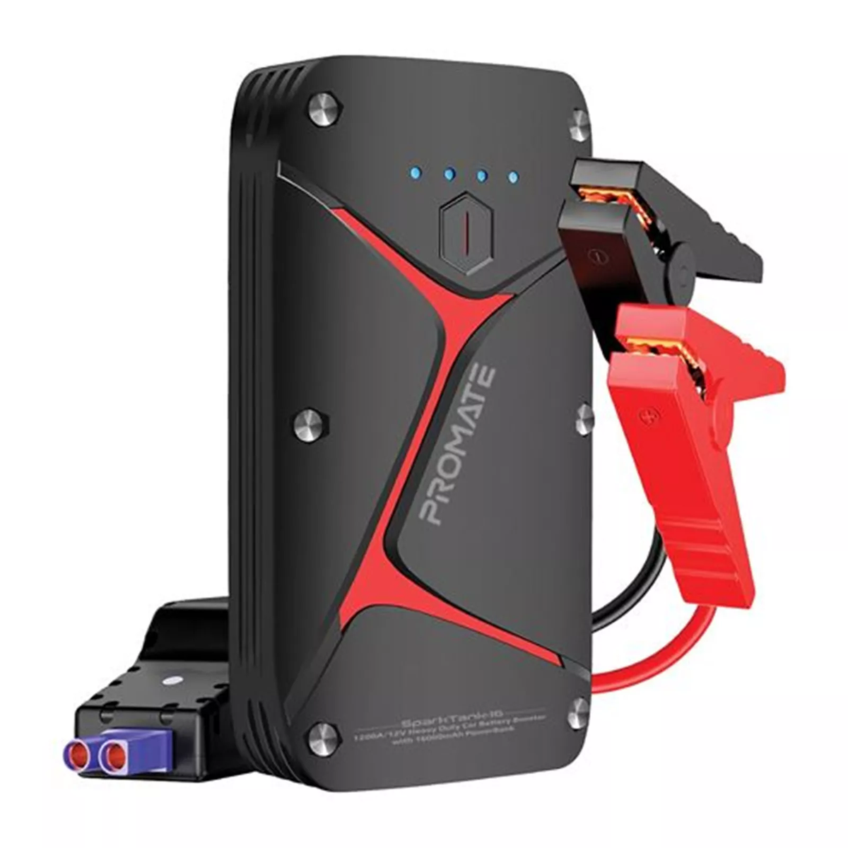 12V IP67 Car Jump Starter with Built-in 16000mAh Powerbank. 80lm LED F ...