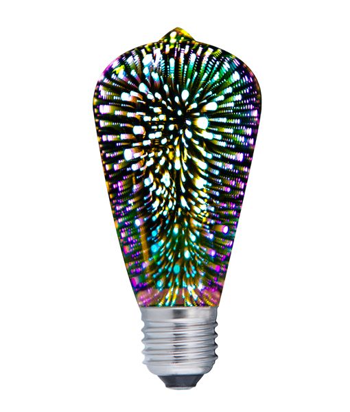 CLA GLOBE LED Firework Effect ES ST57 PEAR 4W 330D (50 Lumens) W