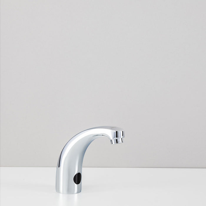 Sanela Arc Basin Mount Touch Free Tap - Mains