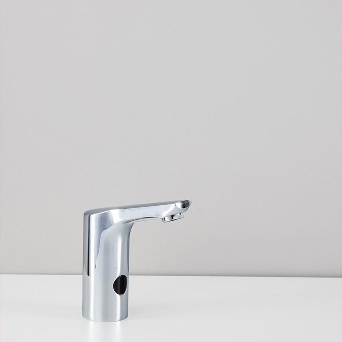 Sanela Austere Basin Mount Touch Free Tap - Mains