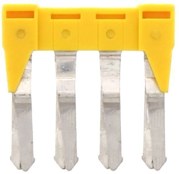 Conta-Clip 4 Pole Cross Connection Bar for SRK4 Type 4mm Terminals
