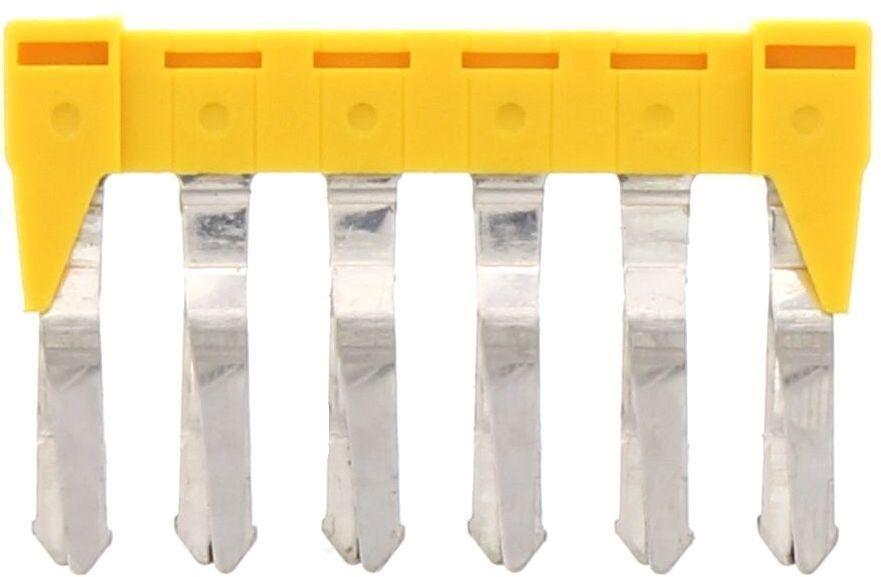 Conta-Clip 6 Pole Cross Connection Bar for SRK4 Type 4mm Terminals