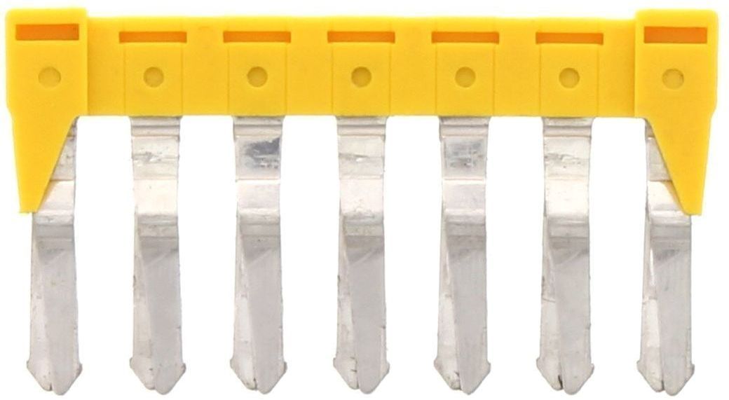 Conta-Clip 7 Pole Cross Connection Bar for SRK4 Type 4mm Terminals