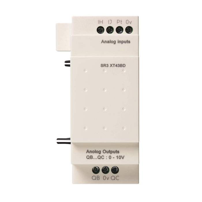 Schneider Analogue I/O extension module, Zelio Logic, 4 I/O, 24 V DC ...