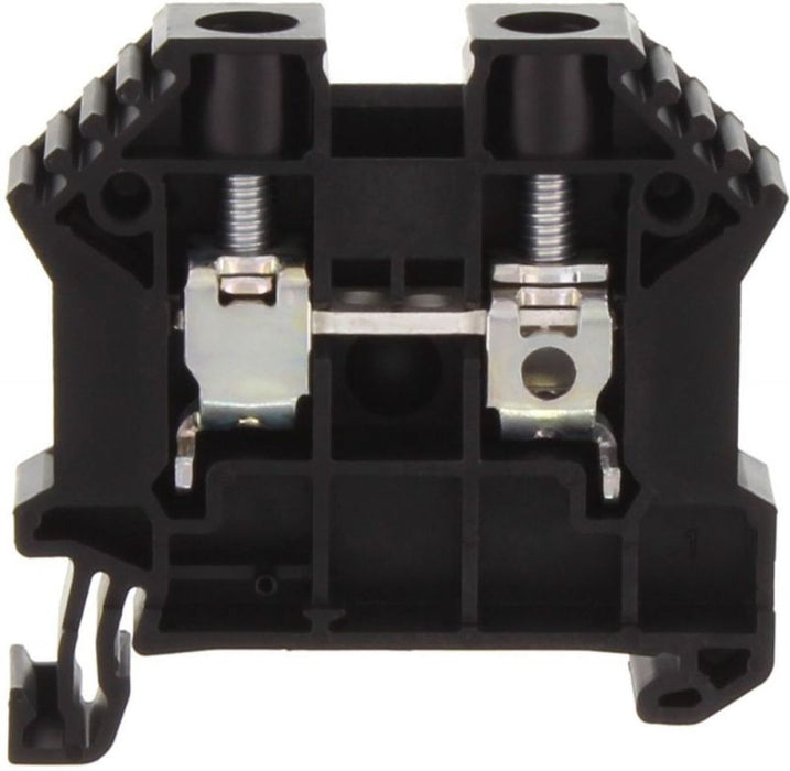 Conta-Clip Single Level 10mm Terminal Block - Black