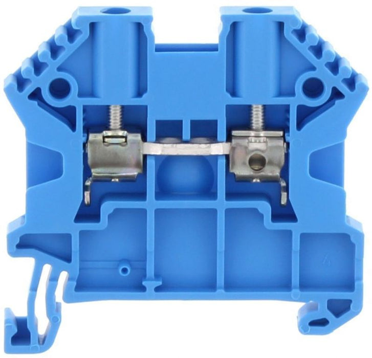 Conta-Clip Single Level 2.5mm Terminal Block (Blue)