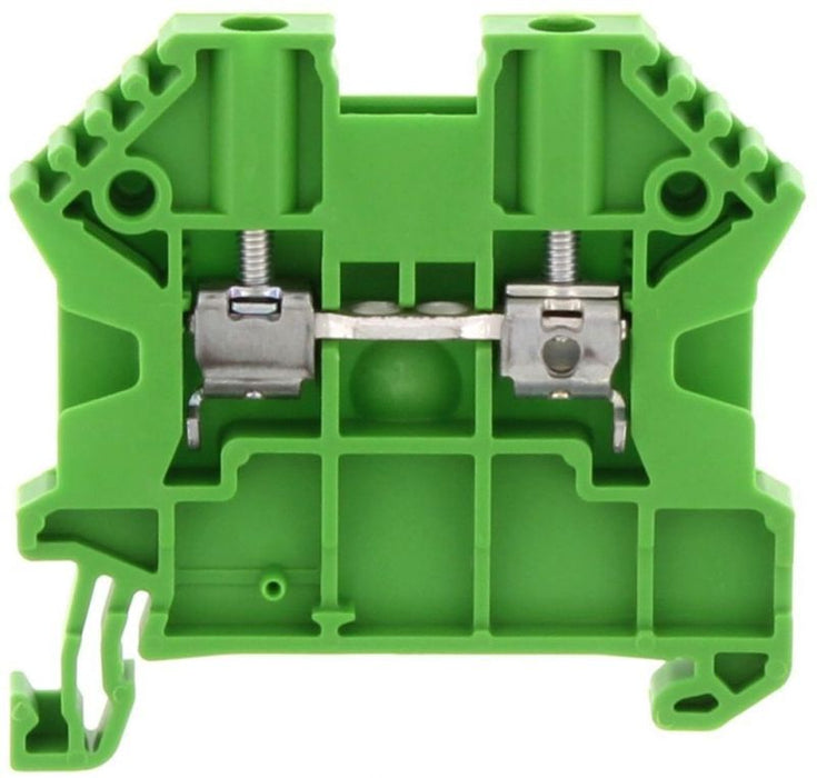 Conta-Clip Single Level 2.5mm? Terminal Block - Green
