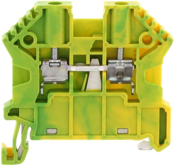 Conta-Clip Earth 2.5mm Terminal Block - TS35 DIN Rail only