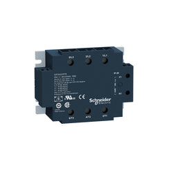 Schneider Harmony, Solid state relay, 25 A, panel mount, zero voltage switching, thermal pad, input 4-32 V DC, output 48-530 V AC